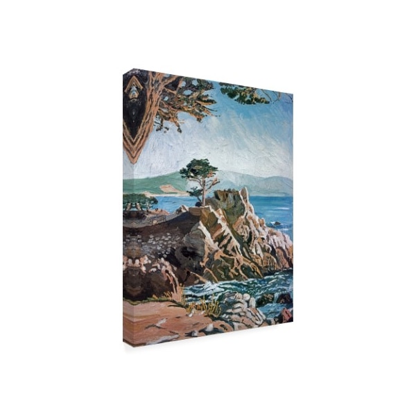 David Lloyd Glover 'Cypress Point Monterey' Canvas Art,18x24